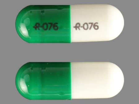 R 076: (0228-2076) Temazepam 15 mg Oral Capsule by Bryant Ranch Prepack