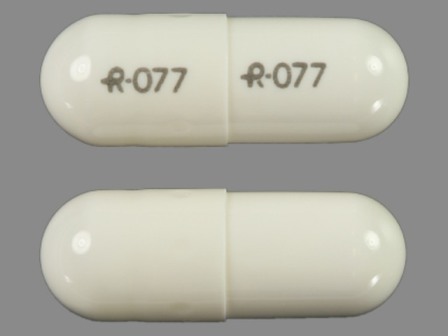 R 077: (0228-2077) Temazepam 30 mg Oral Capsule by Bryant Ranch Prepack