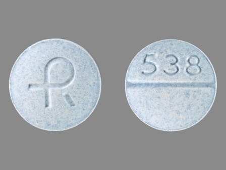 R 538: (0228-2538) Carbidopa 10 mg / L-dopa 100 mg Oral Tablet by Actavis Elizabeth LLC
