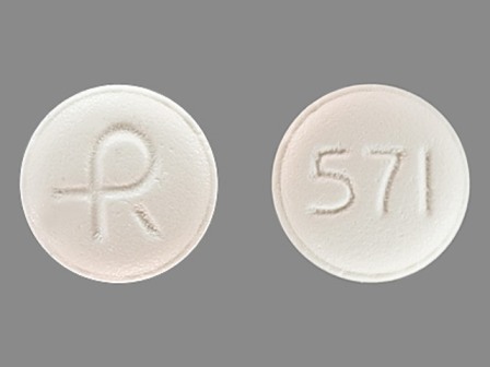 R 571: (0228-2571) Indapamide 2.5 mg Oral Tablet, Film Coated by Remedyrepack Inc.
