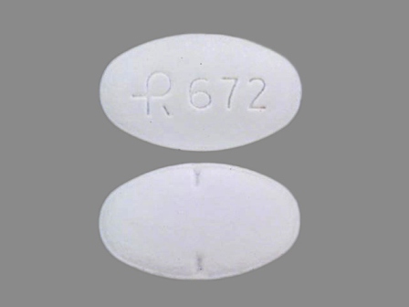 R 672: (0228-2672) Spironolactone 50 mg Oral Tablet by Physicians Total Care, Inc.