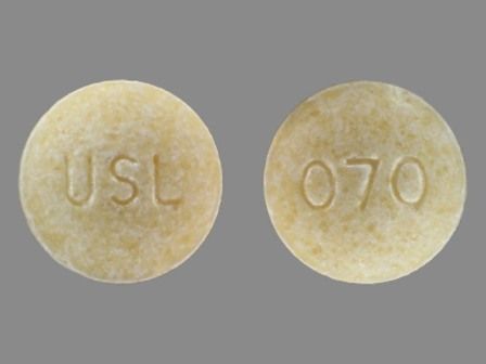 USL 070: (0245-0070) Potassium Citrate 540 mg Extended Release Tablet by Upsher-smith Laboratories, Inc.