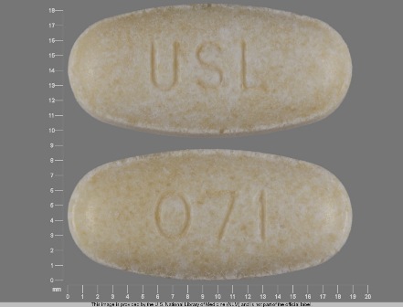 USL 071: (0245-0071) Potassium Citrate 1080 mg Extended Release Tablet by Upsher-smith Laboratories, Inc.