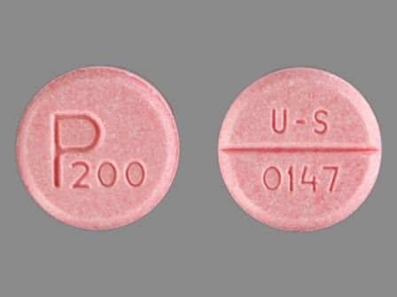P200 U S 0147: (0245-0147) Pacerone 200 mg Oral Tablet by Upsher-smith Laboratories, Inc.