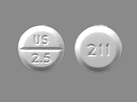 US 2 5 211: (0245-0211) Midodrine Hydrochloride 2.5 mg Oral Tablet by Avera Mckennan Hospital