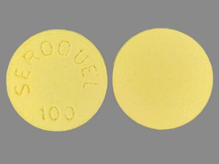 SEROQUEL 100: (0310-0271) Seroquel 100 mg Oral Tablet by Cardinal Health