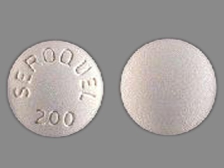 SEROQUEL 200: (0310-0272) Seroquel 200 mg Oral Tablet by Cardinal Health