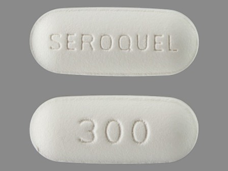 SEROQUEL 300: (0310-0274) Seroquel 300 mg Oral Tablet by Astrazeneca Pharmaceuticals Lp