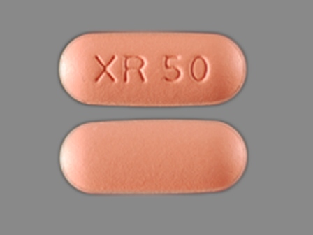 XR 50: 24 Hr Seroquel 50 mg Extended Release Tablet