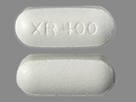 XR 400: 24 Hr Seroquel 400 mg Extended Release Tablet