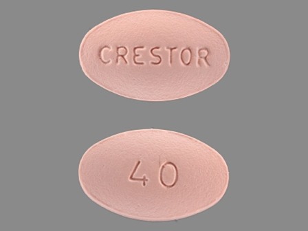 40 crestor: Crestor 40 mg Oral Tablet