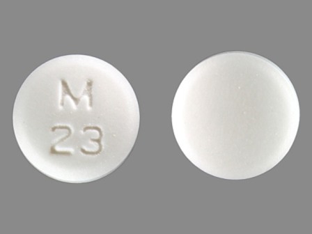 M 23: (0378-0023) Diltiazem Hydrochloride 30 mg Oral Tablet by Mylan Pharmaceuticals Inc.