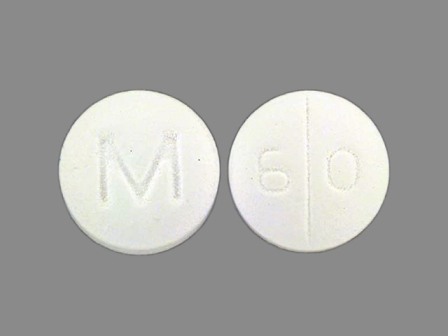 6 0 M: (0378-0060) Maprotiline Hydrochloride 25 mg Oral Tablet by Mylan Pharmaceuticals Inc.