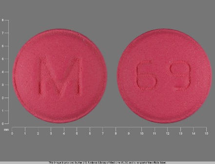 M 69: Indapamide 1.25 mg Oral Tablet