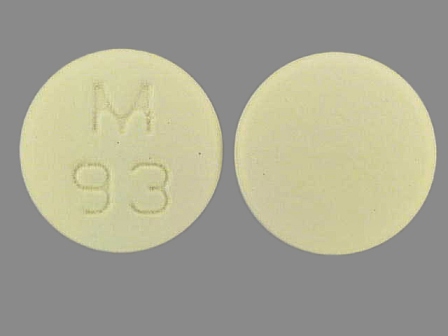 M 93: (0378-0093) Flurbiprofen 100 mg Oral Tablet by Mylan Pharmaceuticals Inc.