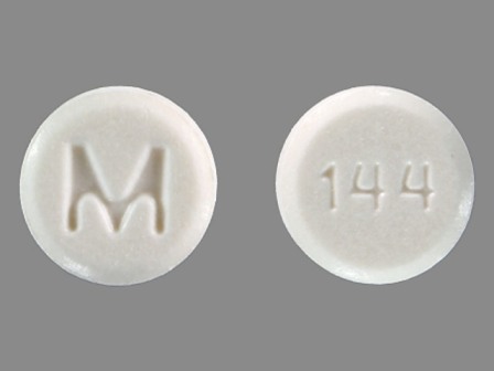 M 144: Tamoxifen 10 mg (Tamoxifen Citrate 15.2 mg) Oral Tablet