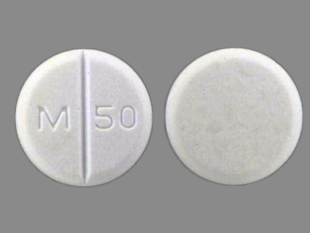 M 50: Chlorothiazide 250 mg Oral Tablet