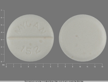 MYLAN 152: (0378-0152) Clonidine Hydrochloride .1 mg Oral Tablet by Remedyrepack Inc.
