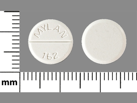 MYLAN 162: Chlorothiazide 500 mg Oral Tablet