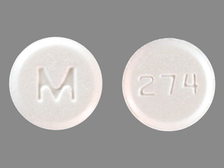 M 274: Tamoxifen 20 mg (Tamoxifen Citrate 30.4 mg) Oral Tablet
