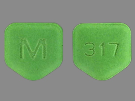 M 317: (0378-0317) Cimetidine 300 mg Oral Tablet by Mylan Pharmaceuticals Inc.