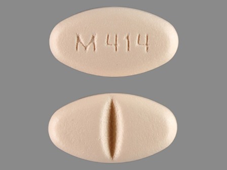 M414: (0378-0414) Fluvoxamine Maleate 100 mg Oral Tablet by Mylan Institutional Inc.