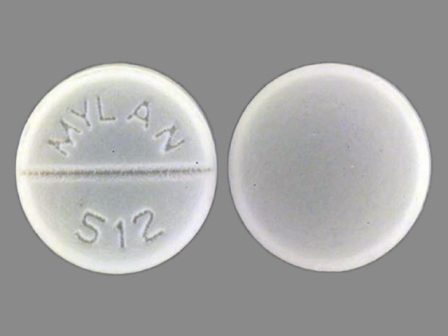MYLAN 512: (0378-0512) Verapamil Hydrochloride 80 mg Oral Tablet by Mylan Pharmaceuticals Inc.