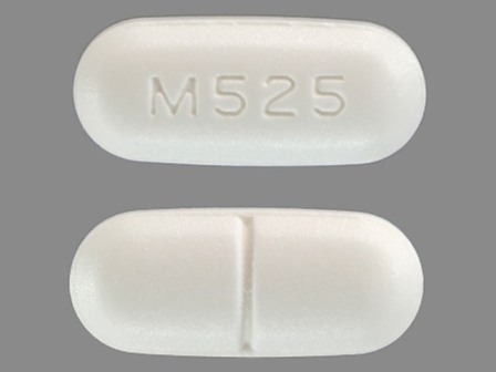 M 525: Diltiazem Hydrochloride 120 mg Oral Tablet