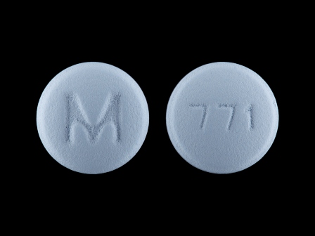 M 771: Cyclobenzaprine Hydrochloride 5 mg Oral Tablet