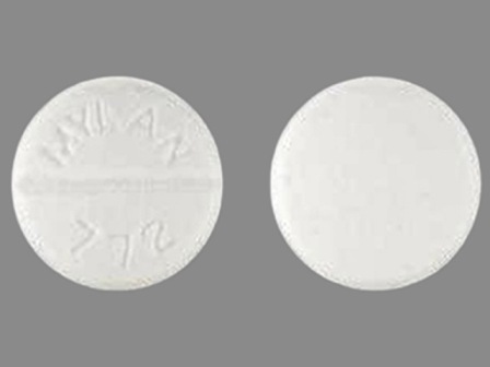 MYLAN 772: Verapamil Hydrochloride 120 mg Oral Tablet