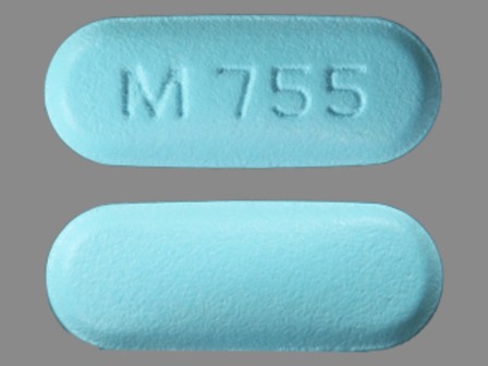 M 755: Fexofenadine Hydrochloride 180 mg Oral Tablet
