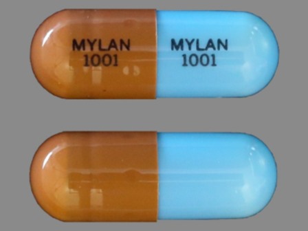 MYLAN 1001: (0378-1001) Thiothixene 1 mg Oral Capsule by Remedyrepack Inc.