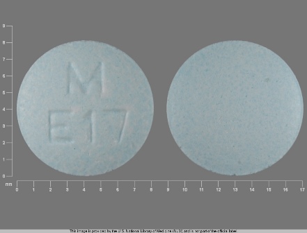 M E17: (0378-1053) Enalapril Maleate 10 mg Oral Tablet by Ncs Healthcare of Ky, Inc Dba Vangard Labs