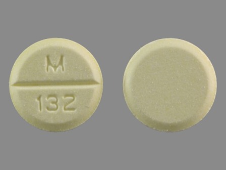 M 132: (0378-1132) Nadolol 80 mg Oral Tablet by Mylan Pharmaceuticals Inc.