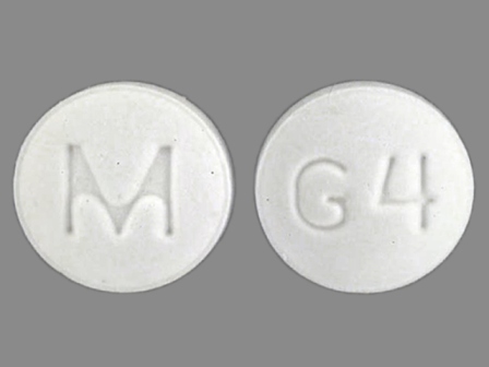 M G4: (0378-1160) Guanfacine 1 mg (Guanfacine Hydrochloride 1.15 mg) Oral Tablet by Cardinal Health