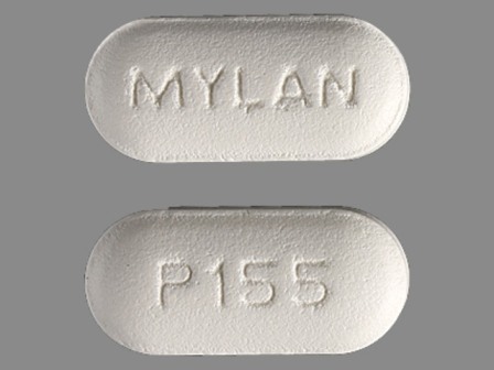 MYLAN P155: (0378-1550) Metformin Hydrochloride 500 mg / Pioglitazone 15 mg Oral Tablet by Mylan Pharmaceuticals Inc.