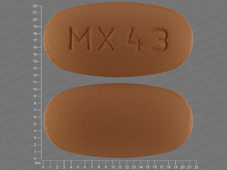 MX43: (0378-1723) Amlodipine Besylate and Valsartan Oral Tablet, Film Coated by Mylan Pharmaceuticals Inc.