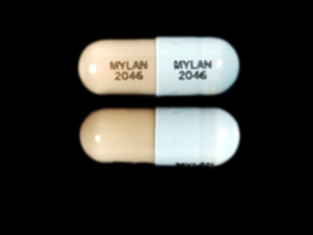 MYLAN 2046: (0378-2046) Tacrolimus 1 mg Oral Capsule by Cardinal Health