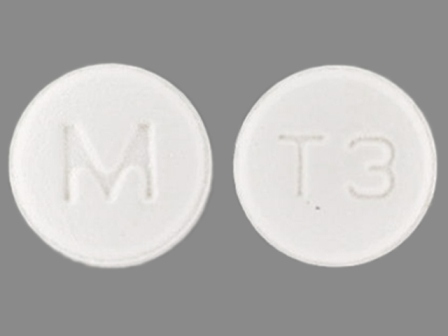 T3 M: (0378-2401) Trifluoperazine Hydrochloride 1 mg Oral Tablet, Film Coated by Remedyrepack Inc.