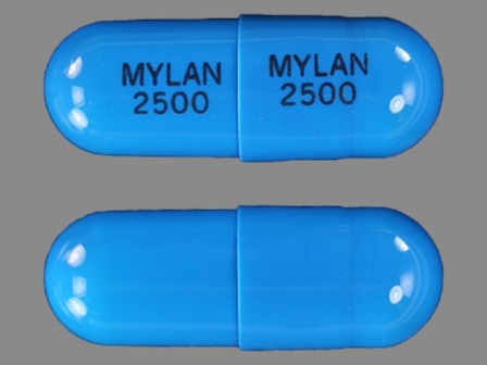 MYLAN 2500: (0378-2500) Tamsulosin Hydrochloride 0.4 mg Modified Release Oral Capsule by Mylan Institutional Inc.