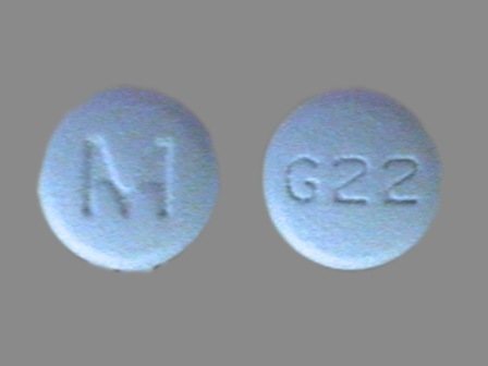 M G22: (0378-2722) Galantamine 8 mg (As Galantamine Hydrobromide 10.253 mg) Oral Tablet by Ncs Healthcare of Ky, Inc Dba Vangard Labs