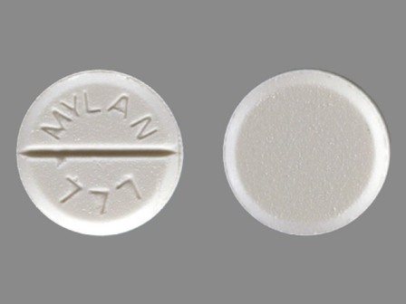 MYLAN 777: Lorazepam 2 mg Oral Tablet