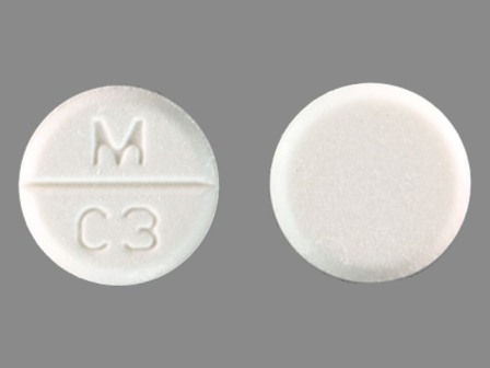 M C3: Captopril 50 mg Oral Tablet