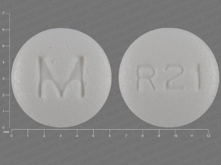 M R21: (0378-3121) Repaglinide 0.5 mg Oral Tablet by Mylan Pharmaceuticals Inc.