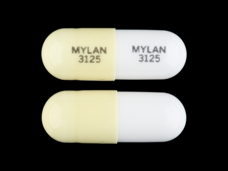 MYLAN 3125: (0378-3125) Doxepin Hydrochloride 25 mg Oral Capsule by Gsms, Incorporated