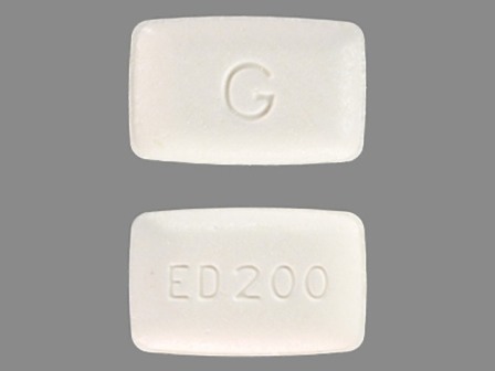ED 200 G: (0378-3286) Etidronate Disodium 200 mg Oral Tablet by Genpharm Inc.