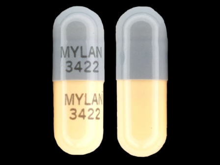 MYLAN 3422: (0378-3422) Nitrofurantoin Monohydrate/Macrocrystals Oral Capsule by Central Texas Community Health Centers