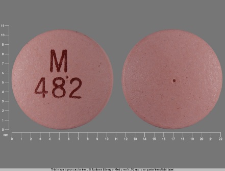 M 482: (0378-3482) Nifedipine 60 mg 24 Hr Extended Release Tablet by Udl Laboratories, Inc.