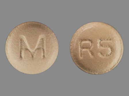 M R5: (0378-3505) Risperidone 0.5 mg Oral Tablet by Cardinal Health