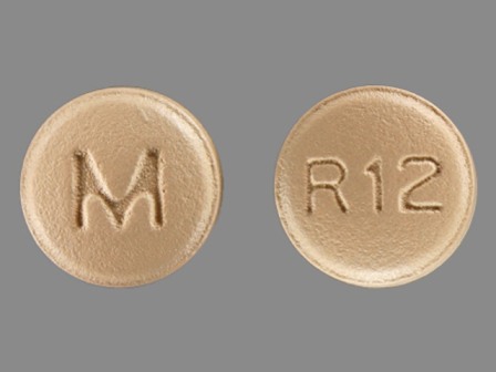 M R12: (0378-3512) Risperidone 2 mg Oral Tablet by Cardinal Health